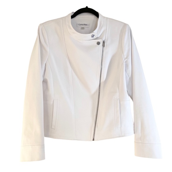 Calvin Klein Women's Jacket Size 14 P White - Picture 3 of 4